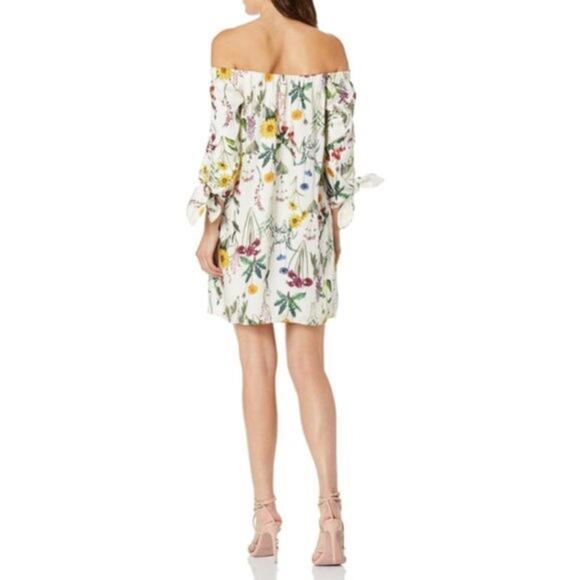NWT Anthropologie Bailey 44 Women's Botanical Off The Shoulder Dress Size MP - Picture 2 of 9